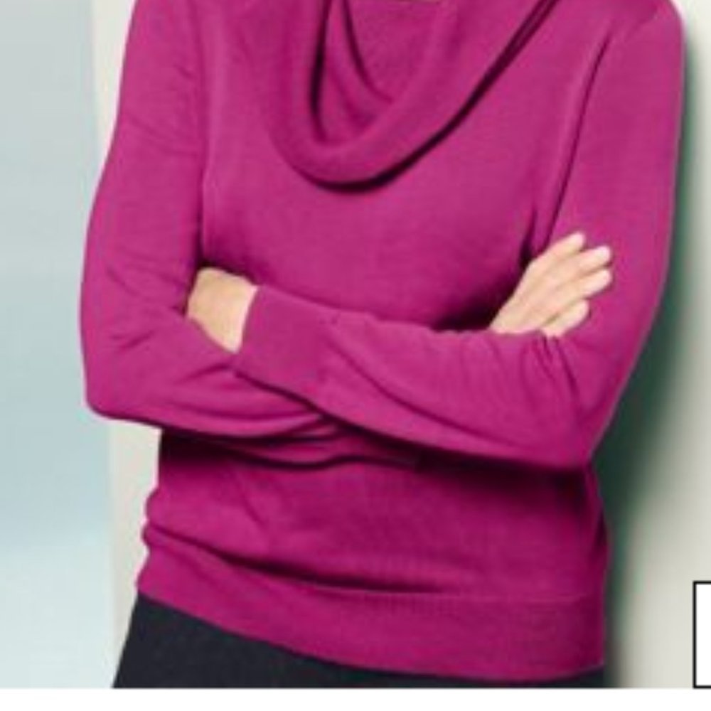 Cowl neck sweater - Picture 2 of 2